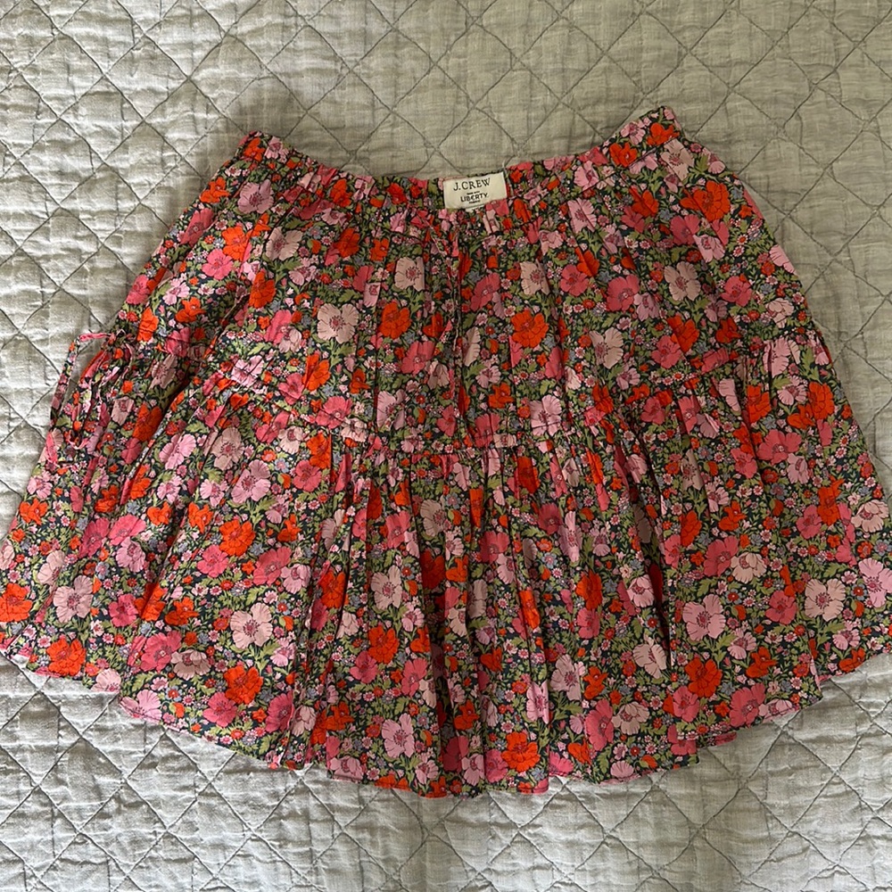 JCrew Liberty Collection Mini Skirt